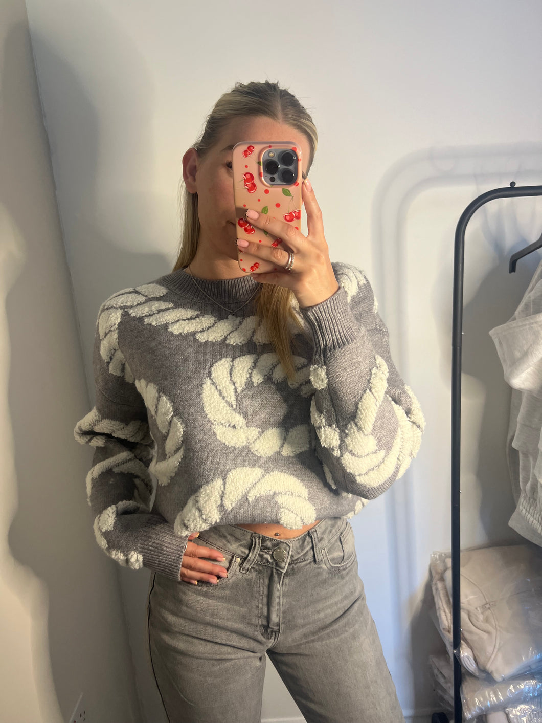 CLEO - cable knit jumper